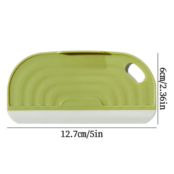 Glass Cleaner Tool for Bathroom Mirror and Sink 5 in x 2.36 in Wiper with Soft Scraper Blade Plastic Handle