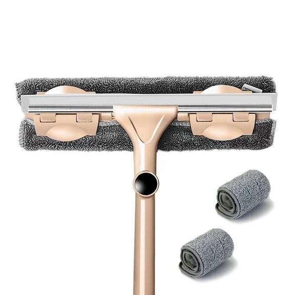 Glass Cleaning Mop Telescopic Rod Window Cleaning Tools Windows Wiper Long Handle Washing Window Brush Cleaner Products For Home