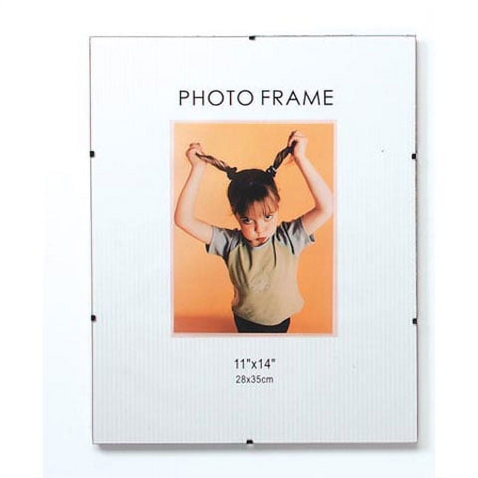 Glass Clip Photo Frame 11 x 14 inches