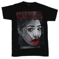 thumbnail image 1 of Glass Cloud Mens T-Shirt - Lined Bloody Mouth Face  Image (Small), 1 of 1