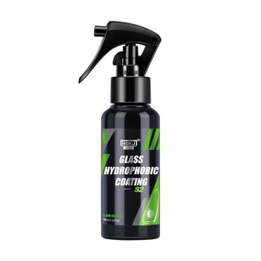 Glass Coat Spray Windshield Windows Hydrophobic Water Repellent Improved Visibility Protection for Glass Parts Spotless, Automobile Glass Rain Proofing Agent Glass Coating