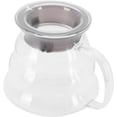 thumbnail image 1 of Glass Coffee Server, Transparent and Large Capacity, with Handle, for Espresso and Coffee, Bar Kitchen Counter, 1 of 9