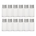 thumbnail image 1 of Glass Containers Liquid Vials Storage Bottles Laboratory Sample for Liquids Terrarium Airtight Mini 12 Pcs, 1 of 6