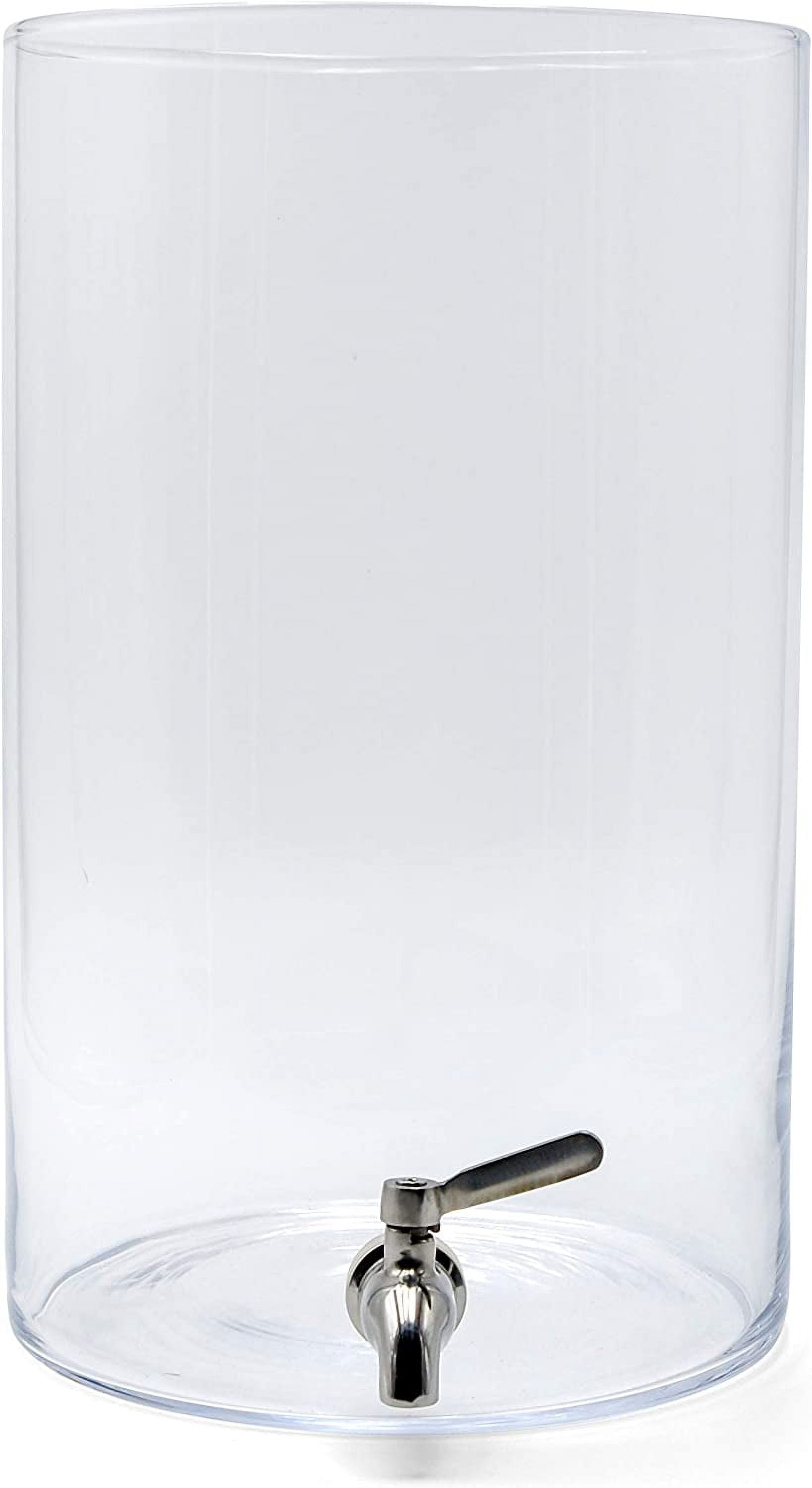 Glass Continuous Kombucha Container With Stainless Steel Spigot (3