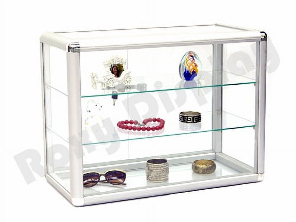 Glass Countertop Display Case Store Fixture Showcase SCKDTOP