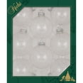 thumbnail image 1 of Glass Crafting Christmas Tree Ornaments - Designer DIY Balls from Christmas By Krebs (Clear with Silver Caps-8 Pieces, 2 5/8 inch (67mm)), 1 of 4