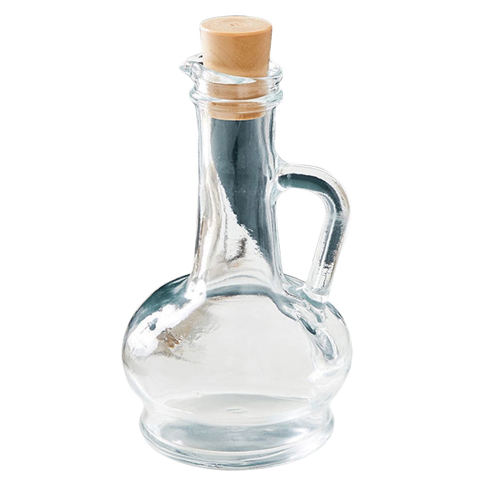 Glass Cruet Containers for Liquids Kitchen Storage Organization Box Oil