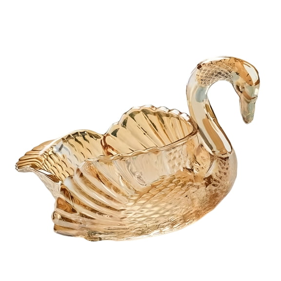 Glass Crystal Candy Dishes Bird Decorative Centerpieces Bowl Candy Bowl Table Decorations for Party Wedding Home Decors