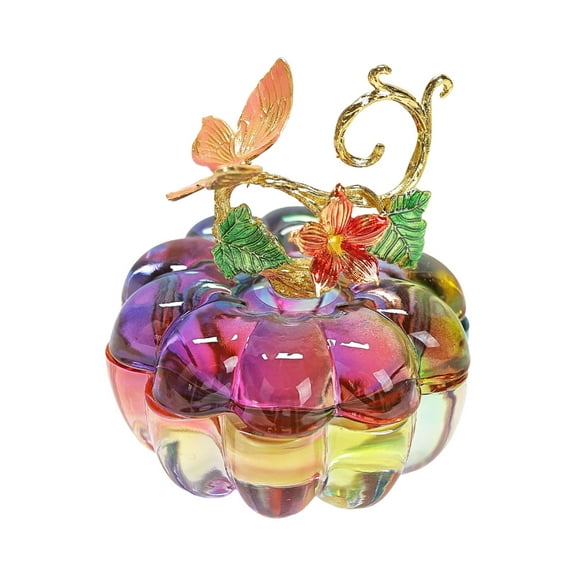 Glass Crystal Nails Art Dappen Dish Pomegranate Shape Nails Dappen Bowl Monomer Dish with Lid for Acrylic Nails