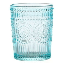 Glass Cups - Dienrx Blue Drinking Glasses Set Of 1 Vintage Glassware For Mixed Drinks Beverage Water And Juice, Cup*1