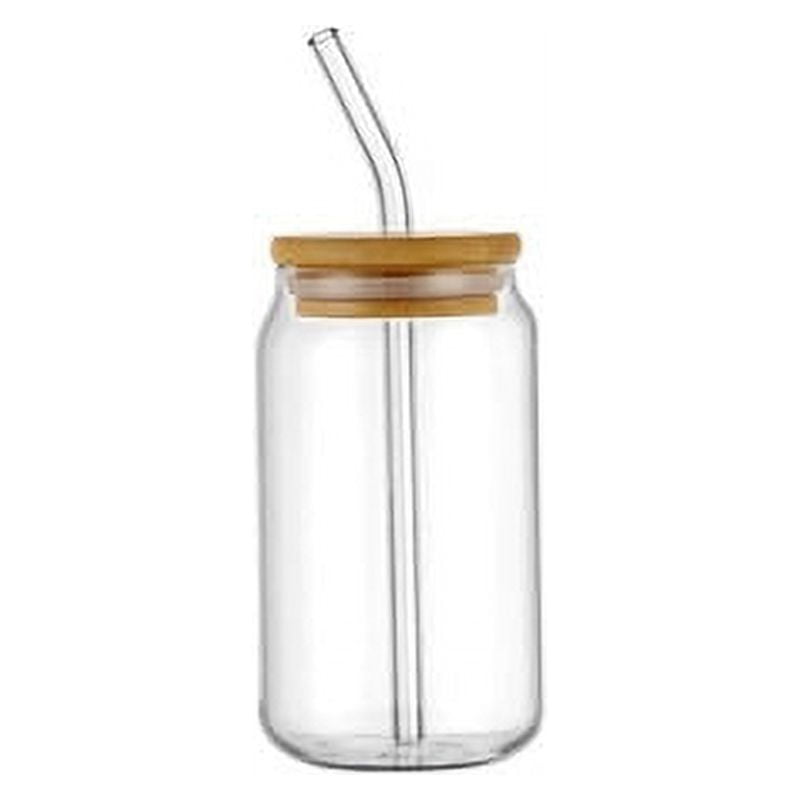 Portable Clear Glass Cup With Lid Ring And Straw Ideal For Cold Brew Iced Coffee  Cup And Wine From Nihaoliang, $18.04
