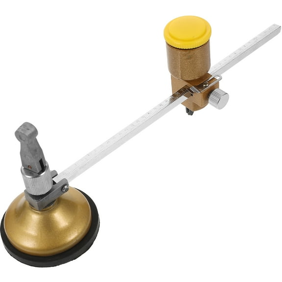 MERRYHAPY Universal Wheel Glass Cutter Aluminum Alloy Circle Cutting Tool for Accurate Tile and Glass Holes