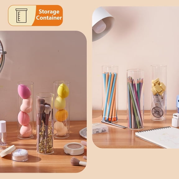 Glass Cylinder Bud Vases Set of 16, 7.7" Tall Clear Small Flower Vases, Bulk Value Pack, Ideal for Centerpieces, Floating Candles, Weddings & Home Decor