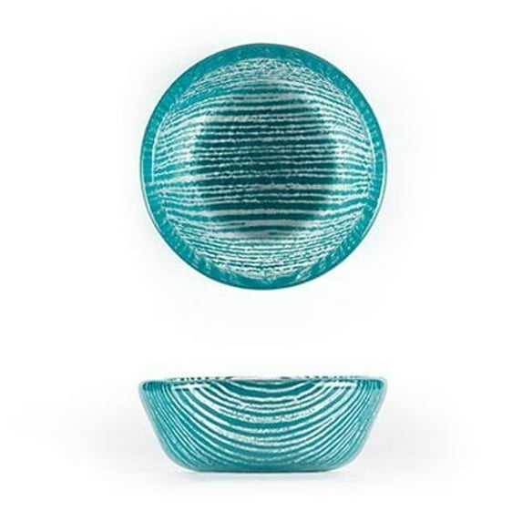 Turgla Fusion Glass Dinnerware dia.2.75" h:1.25" 4 oz. Round Blue Glass Ramekin, Set of 24 (04-415-07TRQ)