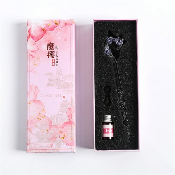 Glass Dip Pen Set, Qiopertar Under $5 Calligraphy Glass Dip Pen Ink Set Calligraphy Glass Dip Pen Ink Set Calligraphy Glass Dip Pen Ink Set 5ml