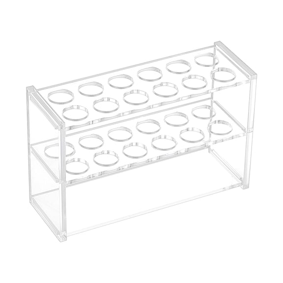 Glass Display Stands Test Tube Display Stands Lab Supplies Clear 47x140x89.5mm