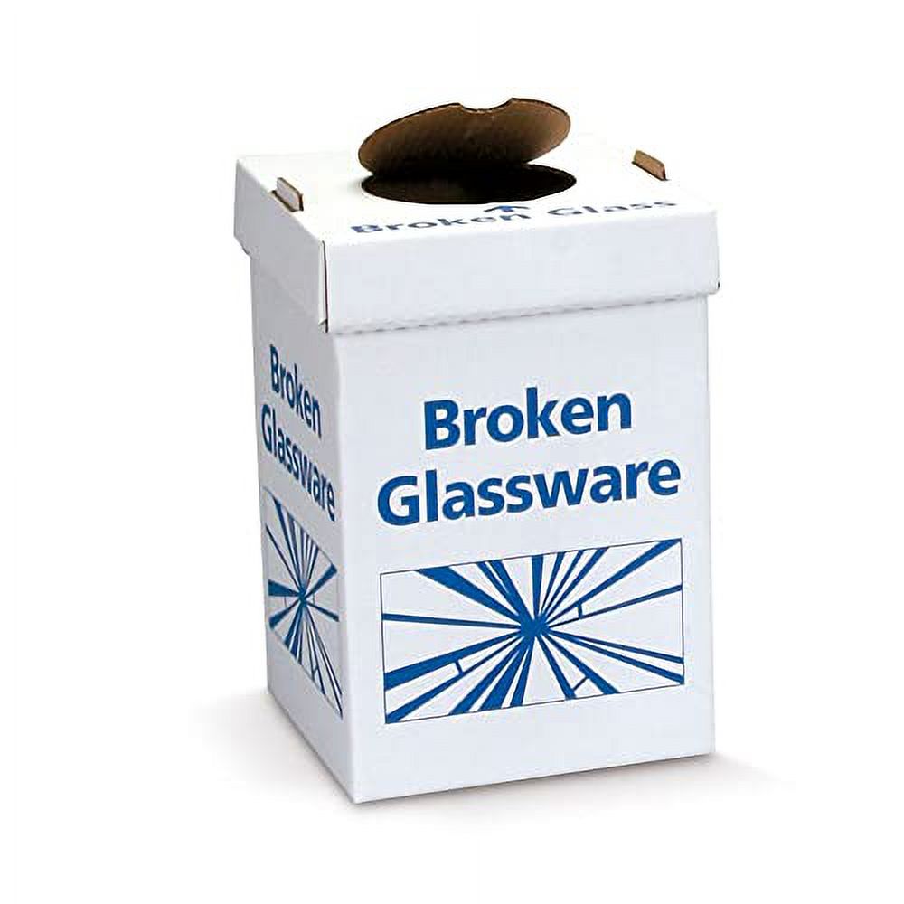 Glass Disposal Boxes, Benchtop Model, Pack Of 6