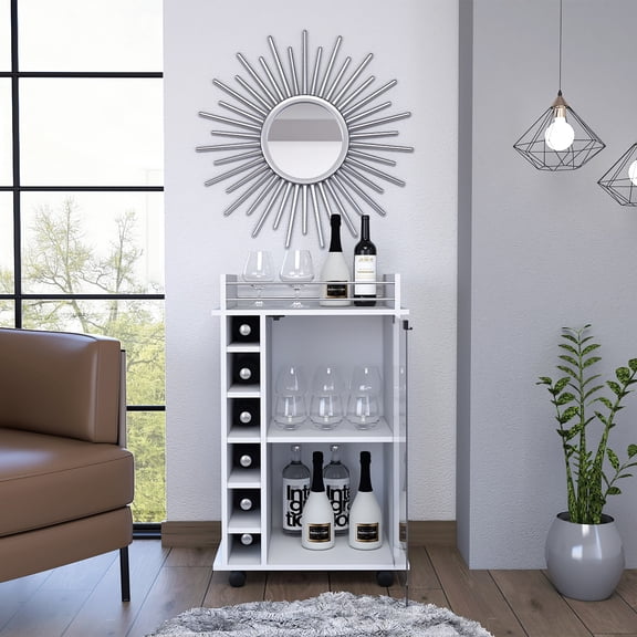 Glass Door & 3 Shelves | Ideal for Wine Collection | Ensure Easy Access
