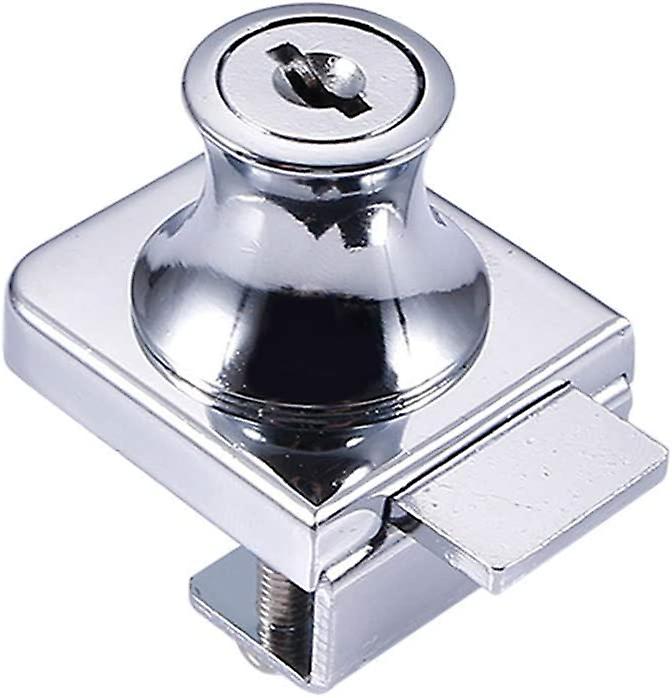 Glass Door Lock, Chrome Steel Lock, Glass Screen Lock, Lock For Glass