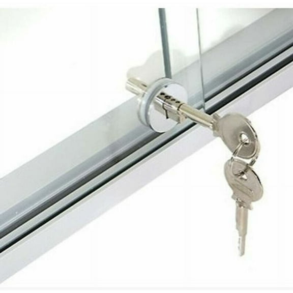 Glass Door Lock. Sliding Door Lock. Circular Glass Lock. Mobile Door Lock, Jewelry Cabinet Lock, Glass Lock