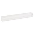 thumbnail image 1 of Glass Door Seal "H" Wipe - 3/8 Inch - 95 Inch Long - Versatile Bottom Sweep Seal for Showers, Doors & Windows - Available in 4 Glass Thicknesses White, 1 of 3