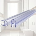 Glass Door Seal Strip Frameless Shower Door Bottom Seal and Side Seal