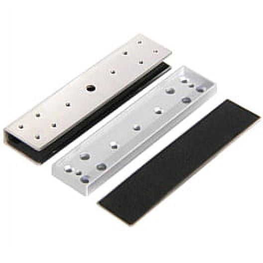 Heavy-Duty Glass Door U Brackets, Stainless Steel Frameless Shower Door Clips for Fixed Panels and Glass Mounting