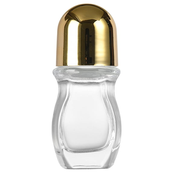 Glass Empty Roller Bottles Leak Proof Glass Bottles Oil Applications Bottles Storage Case for Travel Home Use