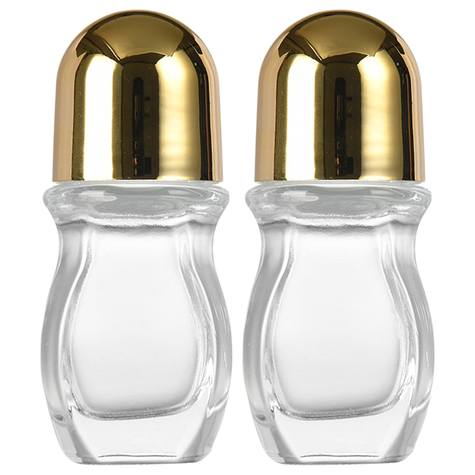 Glass Empty Roller Bottles Leak Proof Glass Bottles Oil Applications Bottles Storage Case for Travel Home Use