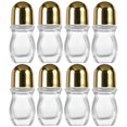 thumbnail image 2 of 30ml Roller Bottles For Glass Empty Roller Bottles With Roller Ball Deodorant Roll Containers Leak Proof Massage Ball Cap 2 of 9
