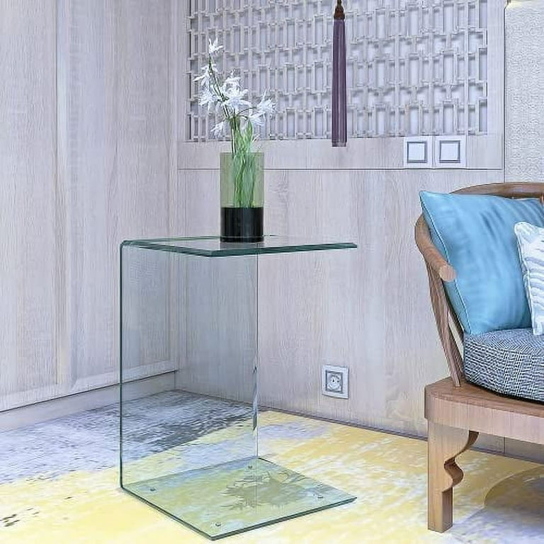 C table glass discount