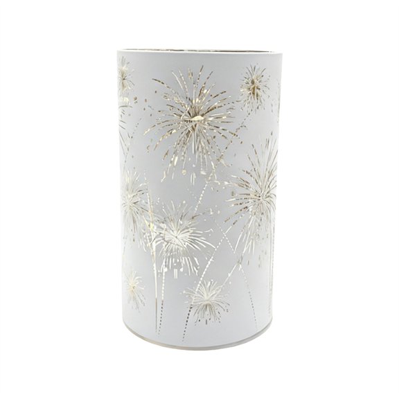 Glass Engraved Flameless Candle Night Light, Led Electronic Tealight Decor, 3D Illusion Lamp, Birthday Table Centerpiece for Women, Home Wedding Décor, Romantic Gift, 1 Ornament