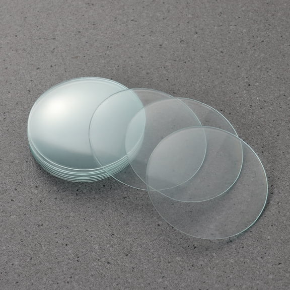 NIAIZEK Clear Glass Beaker Covers for Laboratory and Home Use, Dust for Student Experiments