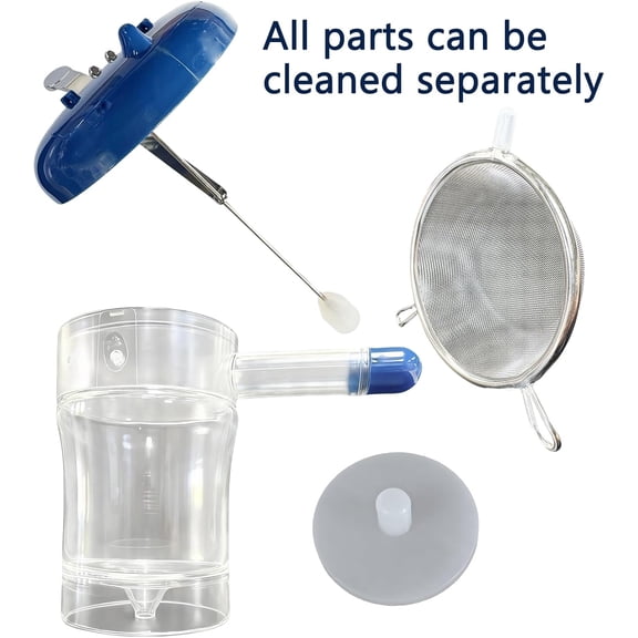 Glass Fat Separator, 4-Cup Gravy Separator with 304 Stainless Steel Strainer, Heat-resistant Glass Grease Separator with Bottom Release (4 Cups)$$Home Decor, Kitchen, & Other