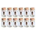 thumbnail image 1 of Glass Favor Jars, 12 Pcs 100Ml Glass Favor Jars With Cork Lids Jar Wedding Favors Apothecary Jars Honey Pot Bottles With Personalized Label Tags And String For Spices Candy And Candle Making, 1 of 8