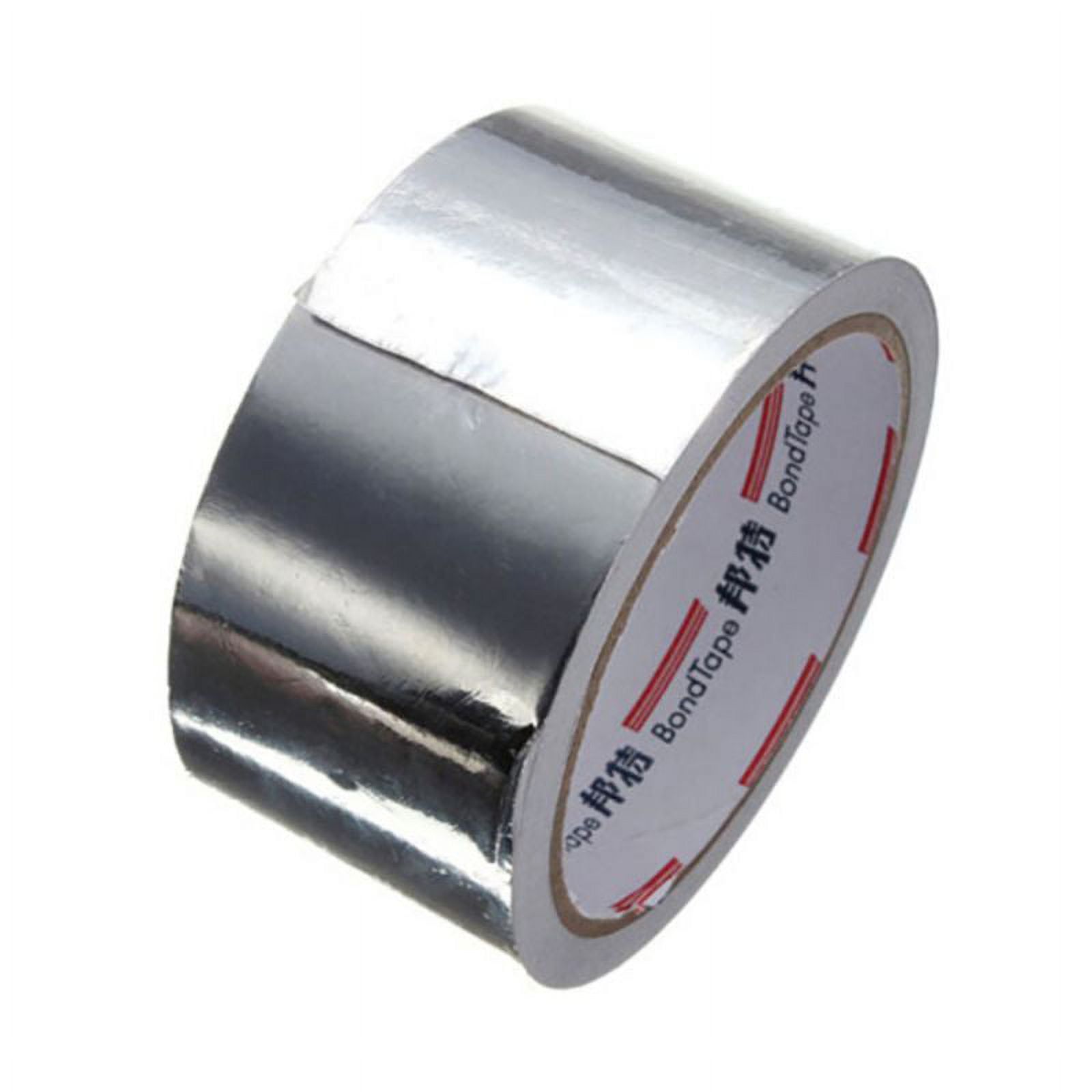 Glass Fiber Cloth Aluminum Tape Silver, Reinforced SelfAdhesive Heat
