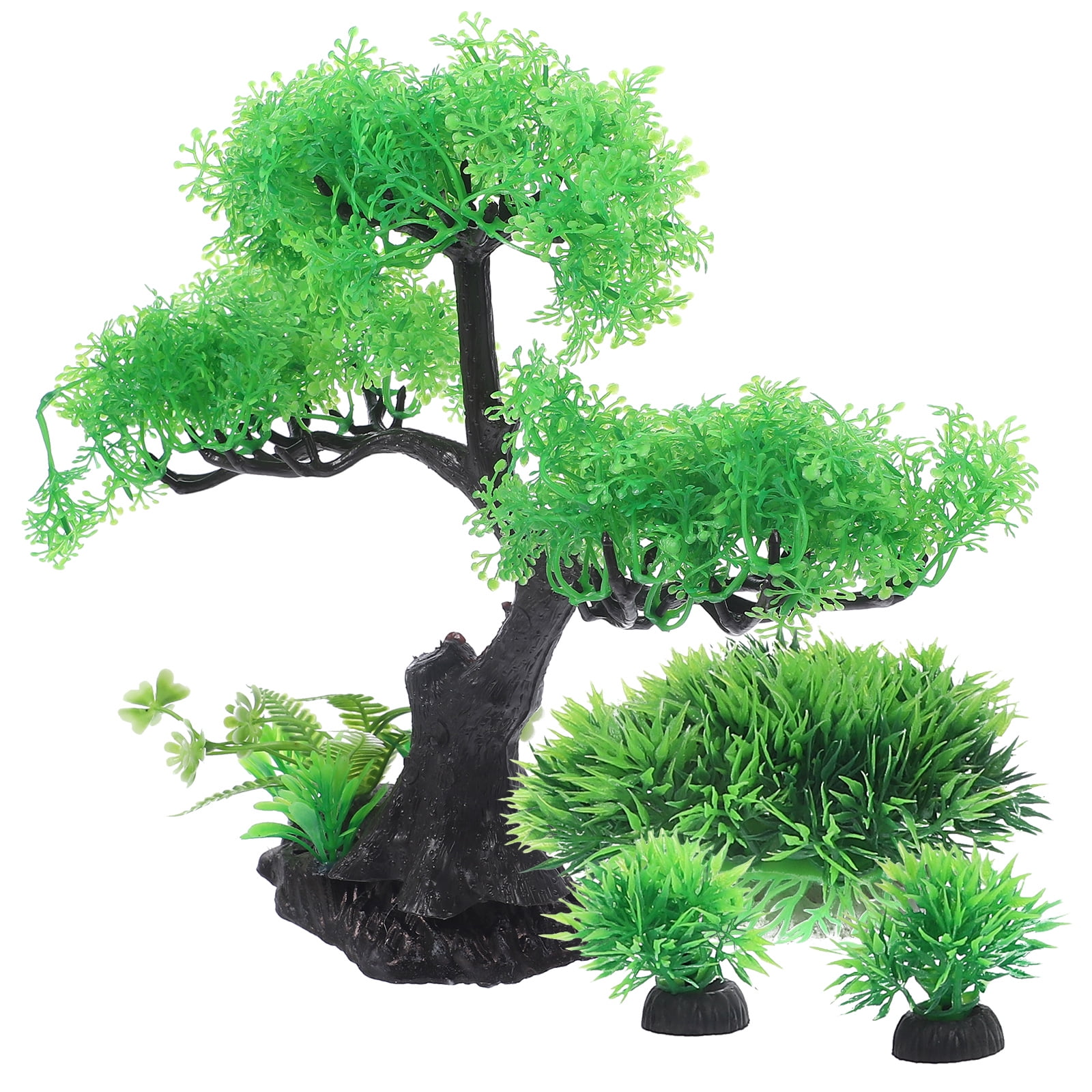 Glass Fish Bowl Aquarium Decoration Underwater Plant Bonsai Terrarium