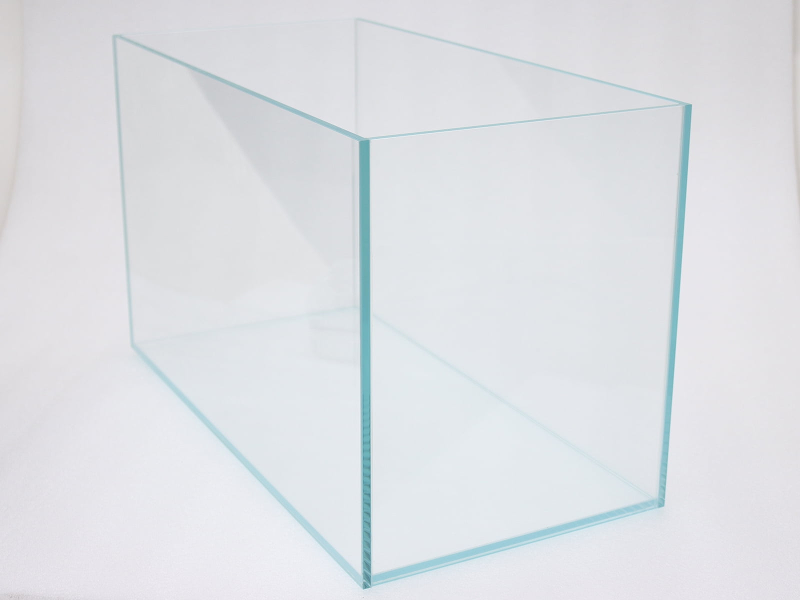 Glass Fish Tank Square Fish Tank for Fish Farming 23.6"*11.8"*13.8"