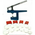 thumbnail image 1 of Glass Fitting Case Closer w/ 12 Nylon Dies 4 Square Plastic Dies Watch Repair, 1 of 1