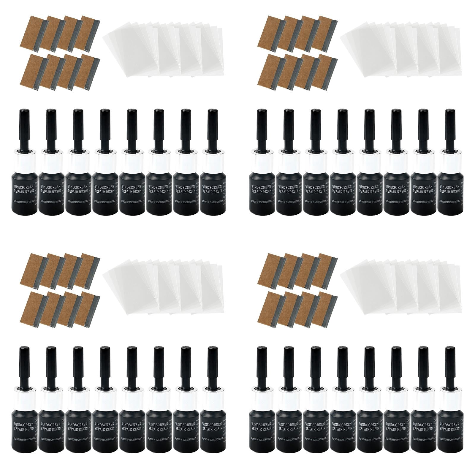 Window Liquid Glass Fix Kit Windshield Crack Kit Car Window Liquid Set Automotive ...