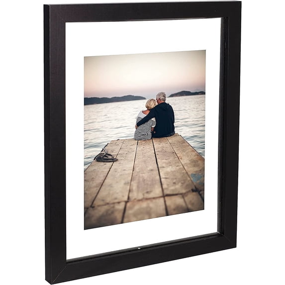 Glass Floater 11x14 8x10 Black frame - 11x14