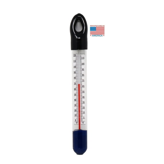 Glass Floating Thermometer Homebrew Beer Winemaking 0 to 122F Made in America