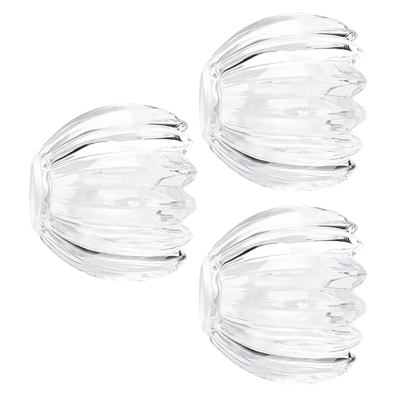 Glass Flower Shape Lamp Shade Cafe Restaurant Design Glass Texture Suitable for Cozy Living Room Bedroom Decorating