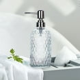 thumbnail image 1 of Glass Foam Soap Dispenser Refillable, Foaming Hand Soap Pump Bottle for Bathroom and Kitchen, Leak-Proof Design for Hand Wash & Body Wash, Elegant Decor, 1 of 6