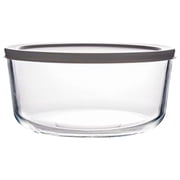 Glass Food Storage Containers Leakproof Airtight Containers for Meal Prep, Pantry Organization, Microwave, Oven, Freezer, And Dishwasher Safe Grey Lids. Harlik