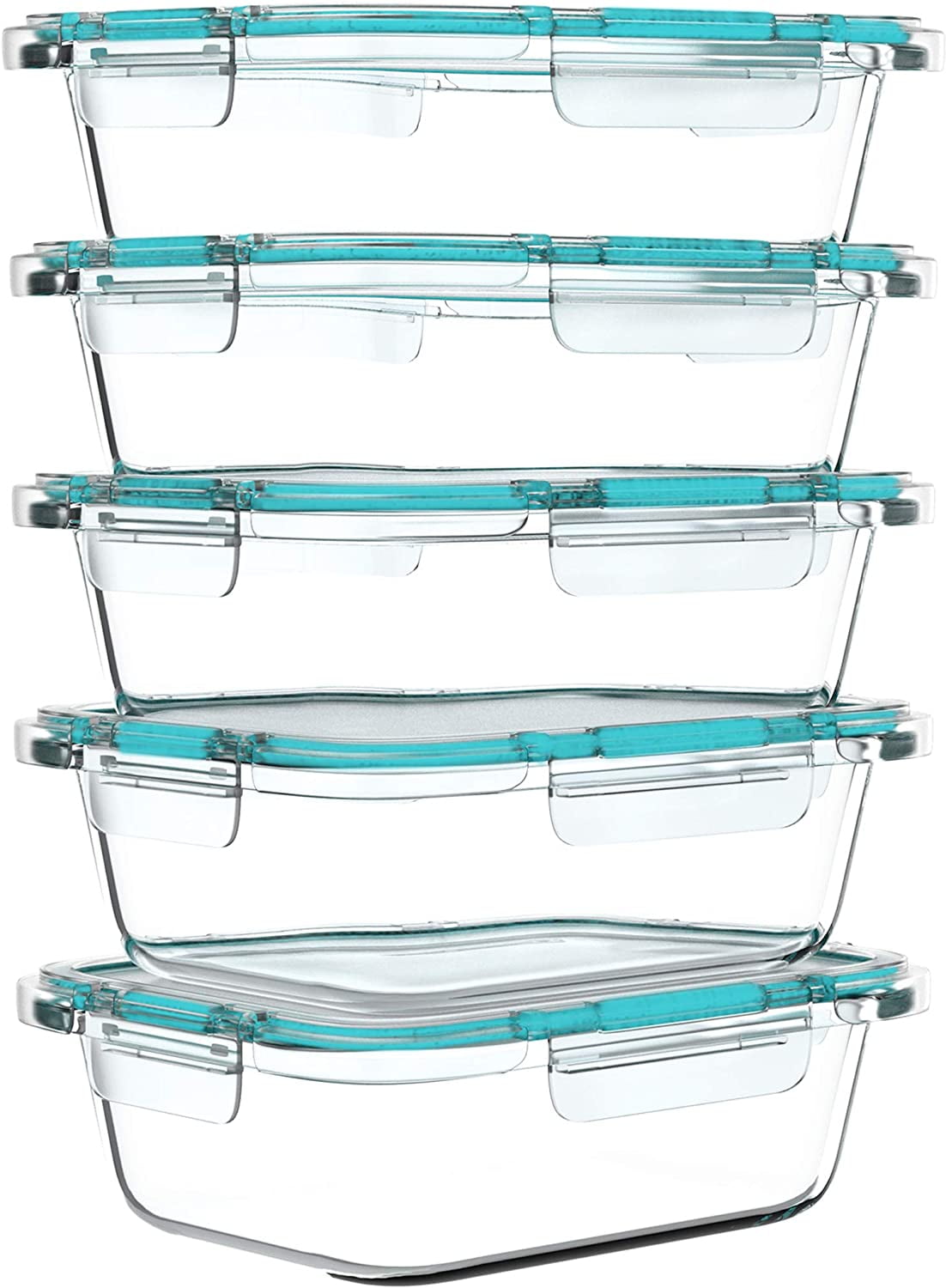 Glass Food Storage Containers Set Dishwasher Microwave