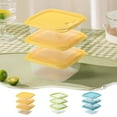 thumbnail image 1 of Glass Food Storage Containers Set for Fridge – 3 Small Clear Leakproof Containers with Locking Lids, Stackable Meal Prep Boxes for Leftovers, Sauces, Snacks, Lunch and Travel, 1 of 7