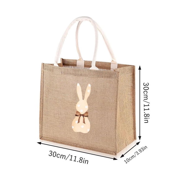 Glass Food Storage Containers Toddler Meal Prep Containers-Easter Burlap Bunny Bags Reusable Natural Jute Basket Bags For Egg Hunts Candy And Spring Giving (Set Of Multiple Plain Colors)