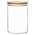 thumbnail image 1 of Glass Food Storage Containers with Lids Glass Food Storage Jars for Coffee Bar Tea Sugar (27 FL OZ), 1 of 8