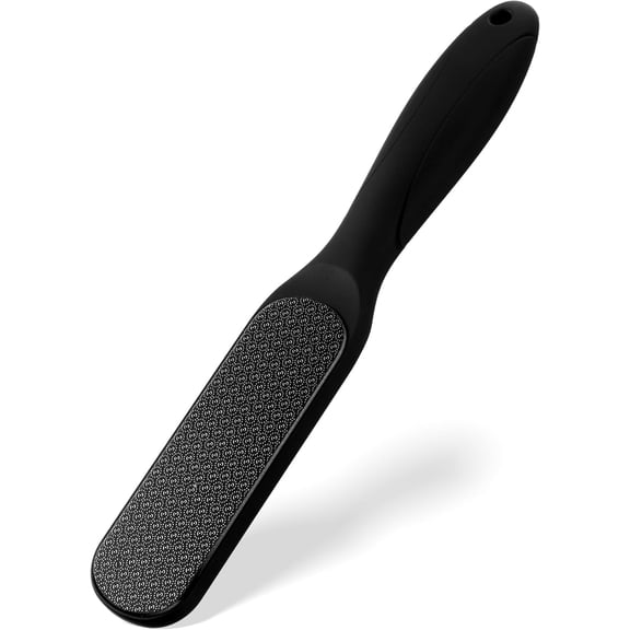 Glass Foot File, 1Pc Nano Glass Foot File, Hard Skin Dead Skin Eliminator for Cracked Heels (Black)